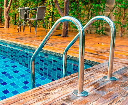 itens de segurança para piscinas itapoá