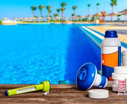 Produtos de limpeza para piscinas itapoá